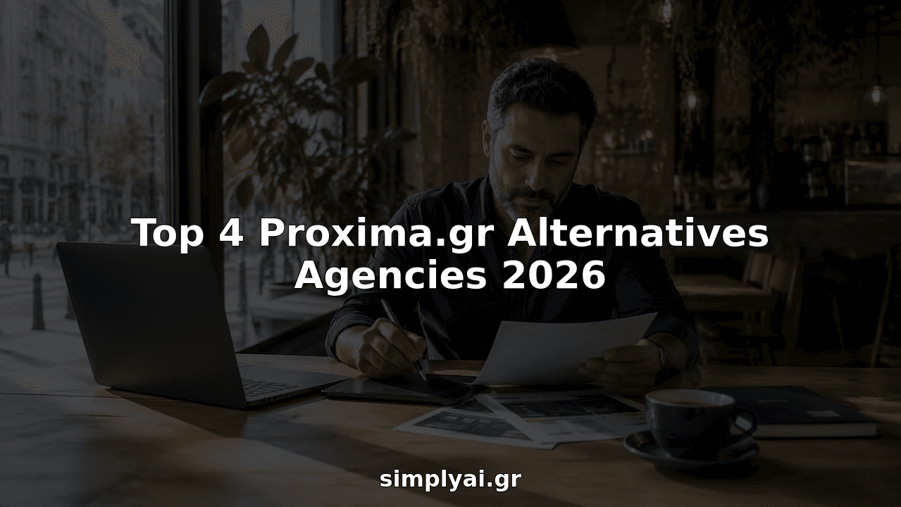 Top 4 Proxima.gr Alternatives Agencies 2026